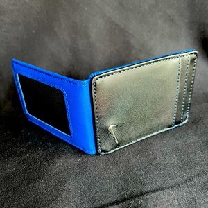 Nike thin wallet/ Black and Blue